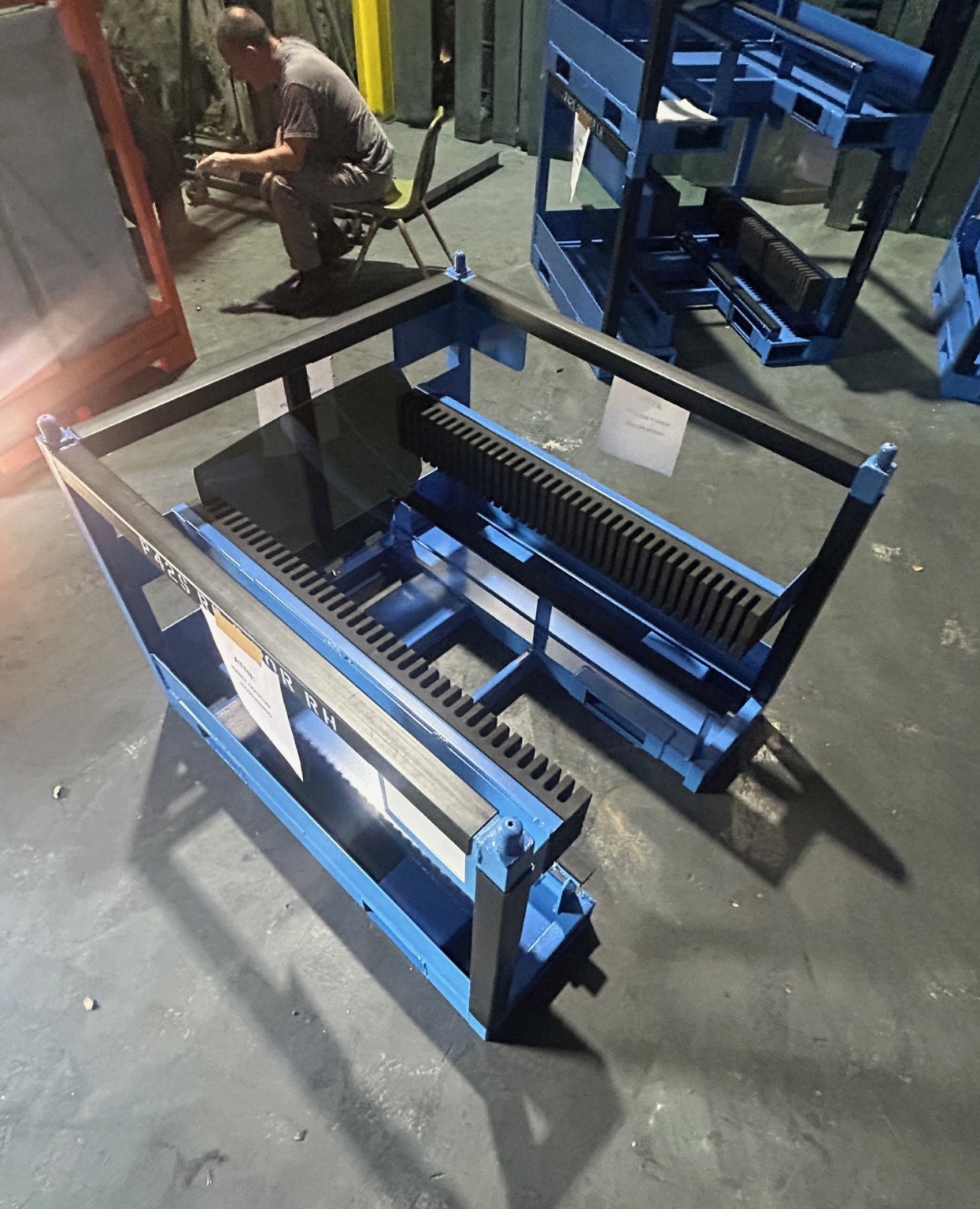 Automotive Fixed Arm Racks | Returnable Shipping Racks