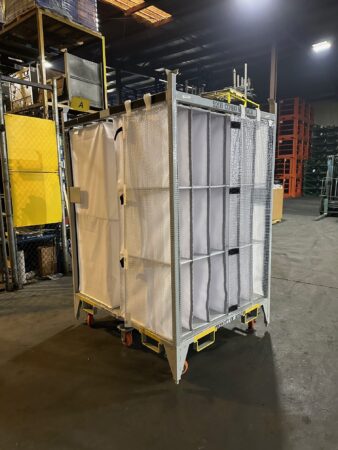 Returnable Shipping Rack | Textile Bag Packaging Rack