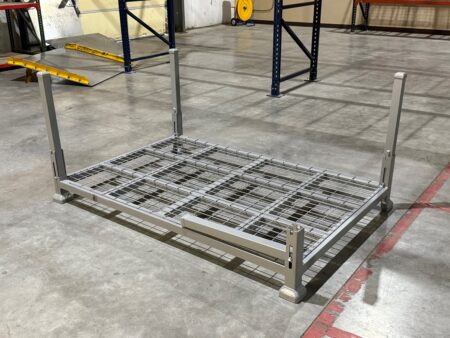 Stack Rack with Hinged Corner Posts 11