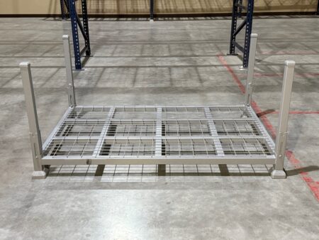 Stack Rack with Hinged Corner Posts 12