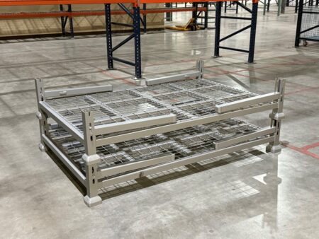 Stack Rack with Hinged Corner Posts 17