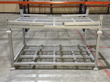 Stack Rack with Hinged Corner Posts 2