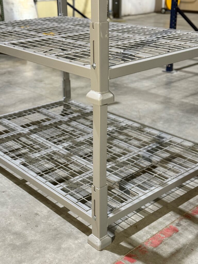 Stack Rack with Hinged Corner Posts 8
