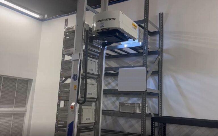 Tote Racking System | Storage Tote Shelving System for AMRs