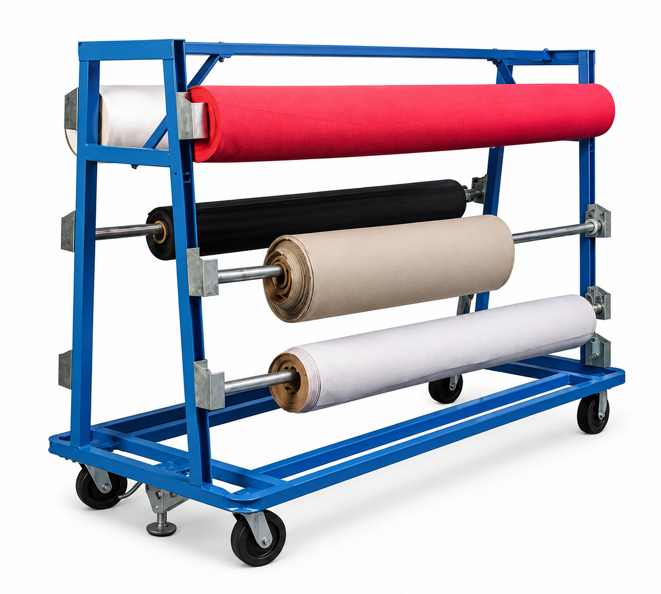 Rolled Goods Cart | Vinyl Roll Cart