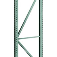 steel pallet rack upright section