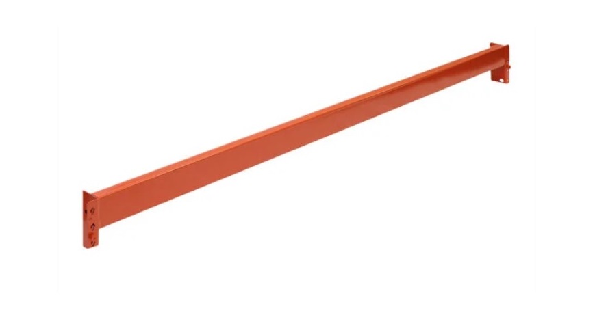 96" x 4" Teardrop Step Beam. 5,370 LBS. Cap./Pair. 1-5/8" step. Piston locks. Orange. PN. U0200366