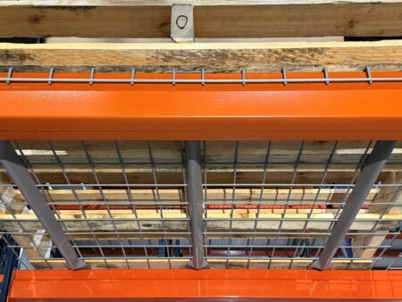 Flared Channel Wire Decking Underside Flared Channel Wire Decking Underside