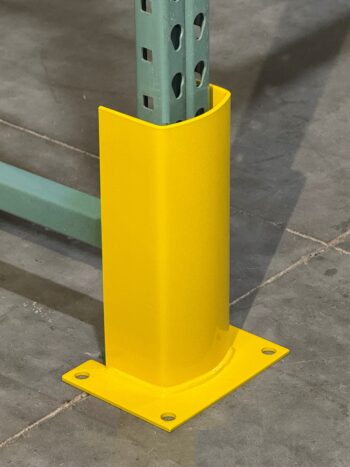 12 Inch Post Protector on Interlake Upright