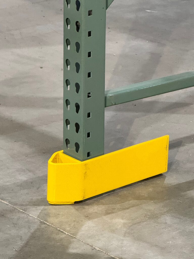4 Inch High Bull Nose Column Protector Side View 4 Inch High Bull Nose Column Protector Side View