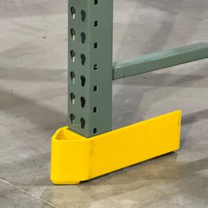 4" Heavy Duty V-Nose PRO Pallet Rack Upright Frame Protectors