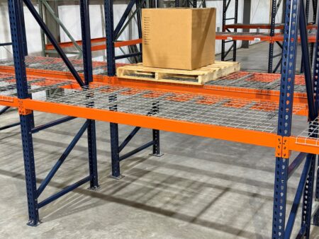 Inside Waterfall Wire Decking Double Deep Pallet Rack Inside Waterfall Wire Decking Double Deep Pallet Rack