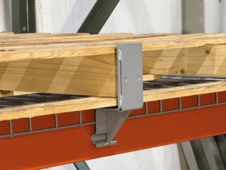 Single Pallet Stop for Structural C-channel Beams Single Pallet Stop for Structural C-channel Beams