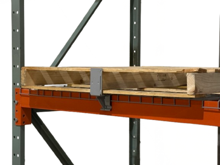 Single Pallet stop for structural pallet racking Single Pallet stop for structural pallet racking