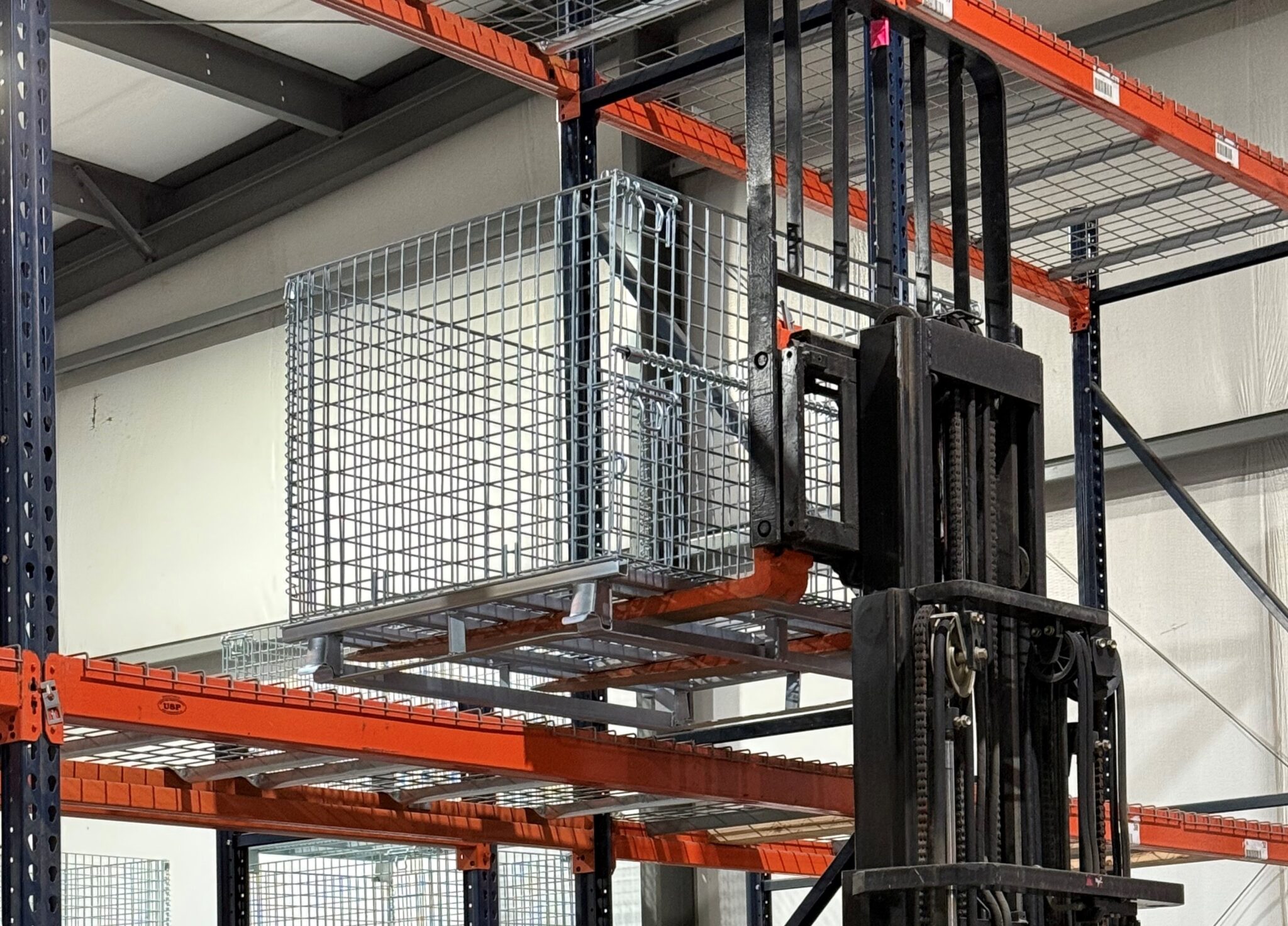 Warehouse Racks Wire Net Wire Container Applications Archives - Warehouse Rack and Shelf