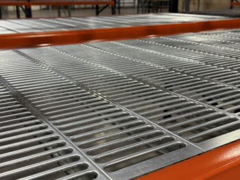 ProDeck50 50 Percent Open Pallet Rack Decking 2