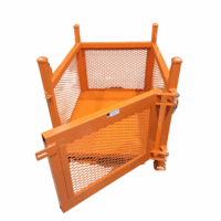 Crane Lift Cage with Swing Out Gate