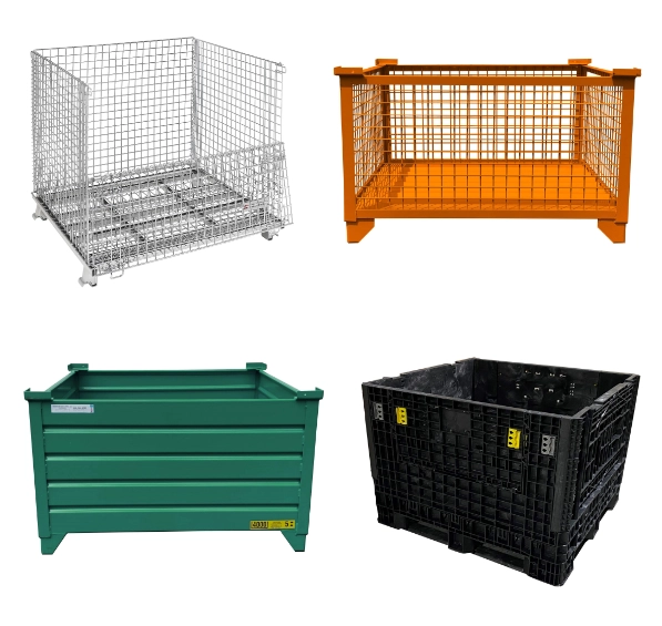Largest Cities for Wire Baskets, Steel Bins & Plastic Collapsible Bulk Containers Sales