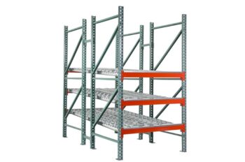 Pallet Rack integrated Span Track Series 100 Staggered Wheel Carton Flow Beds
