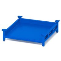 Sheet Metal Stack Rack with Side Walls