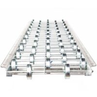 Span Track 100 Series Heavy-Duty Steel Skate Wheel Carton Flow