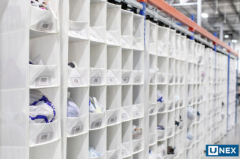 Unex SpeedCell Pallet Rack Bag Picking