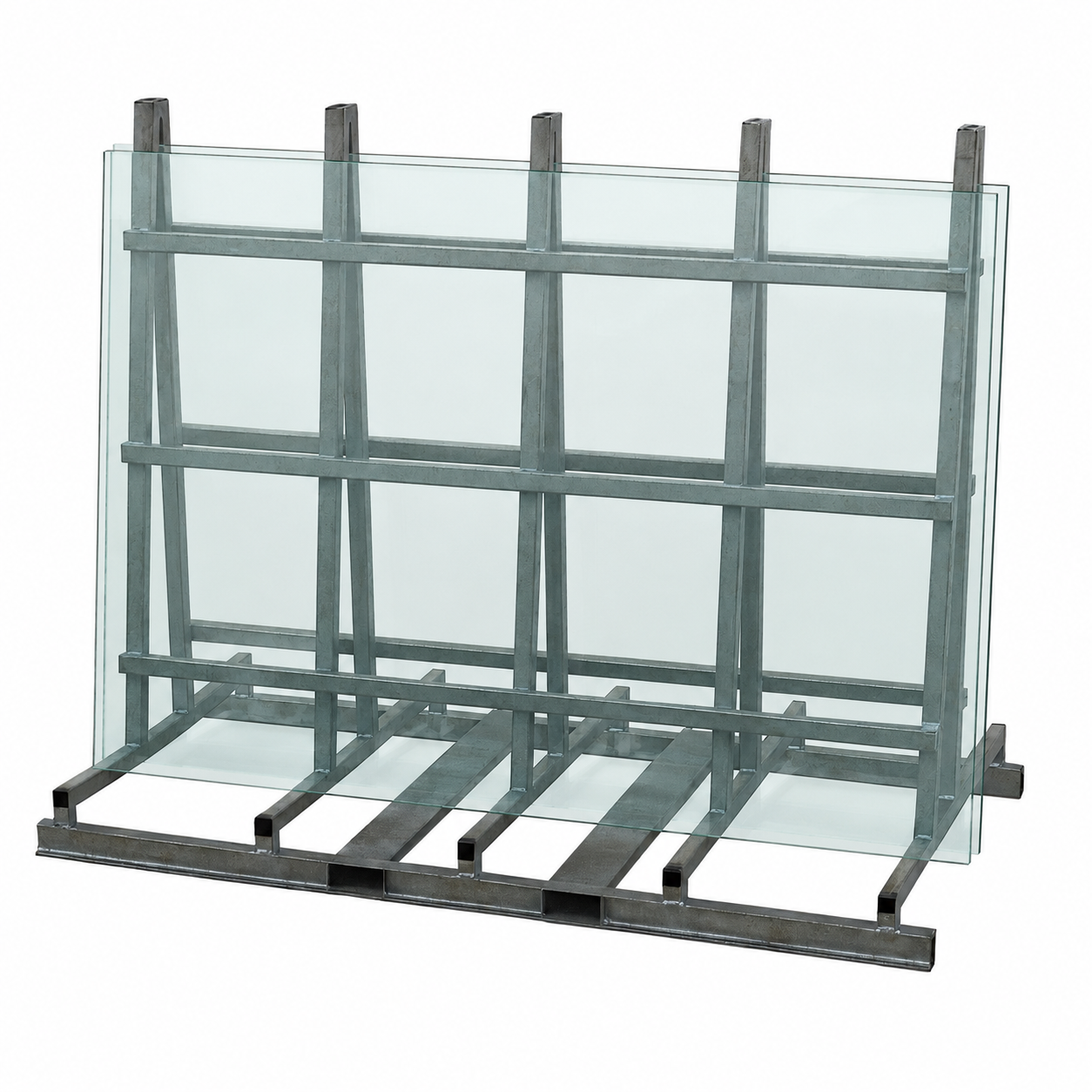 A Frame Glass Storage Rack A Frame Glass Storage Rack