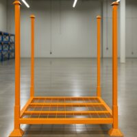 42" d. x 48" x 56" h. Portable Stack Racks