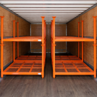 42" d. x 48" x 56" h. Transport Stack Racks