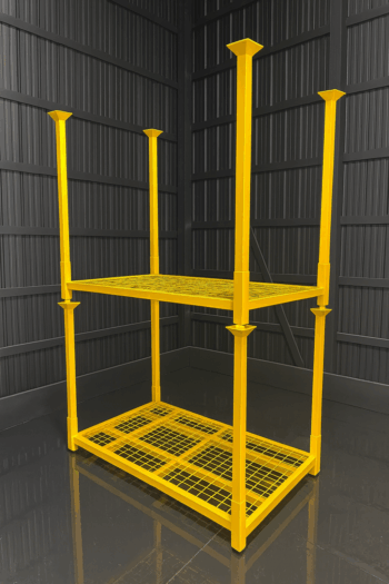 48x84x69 Stack Racks Stacked Two High