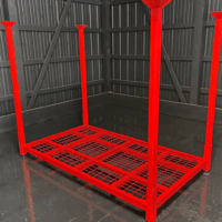 60" x 92" x 69" h. Portable Stack Racks