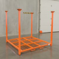 80″ d. x 80″ w. x 69″ h. Portable Stack Racks