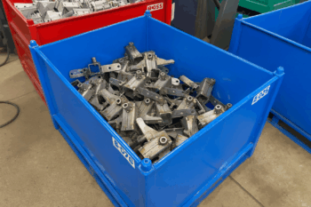 Smooth Sided Steel Parts Bins Pic 1 Smooth Sided Steel Parts Bins Pic 1