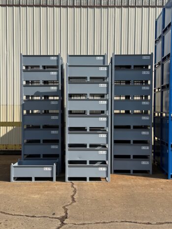Smooth Sided Steel Parts Containers Smooth Sided Steel Parts Containers