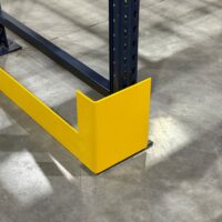 End of Aisle Protector with L-Shaped Column Guard for Narrow Aisle Pallet Rack