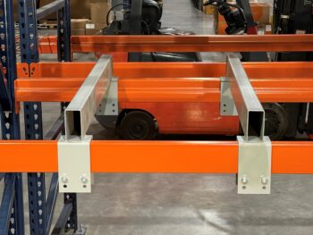 Pallet Rack Fork Entry Clearance Bars 2