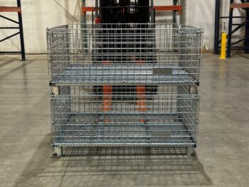 40x48x24 Custom Wire Container Stacked C