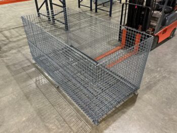 48x96x48 Custom Extra Wide Wire Baskets