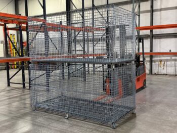 48x96x48 Custom Extra Wide Wire Containers