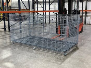 48x96x48 Extra Wide Custom Wire Container