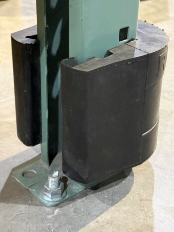 5 Inch high WorldRam Rubber Column Protector Backside
