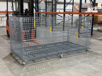 Custom Extra Wide Wire Container