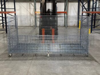 Extra Wide Custom Collapsible Wire Basket