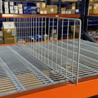 Shelf Dividers for ProDeck50 Punched Steel Pallet Rack Decking