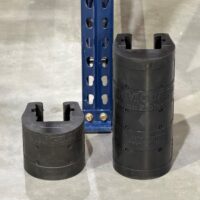 WorldRam Rubber Column Protectors for Pallet Rack Protection
