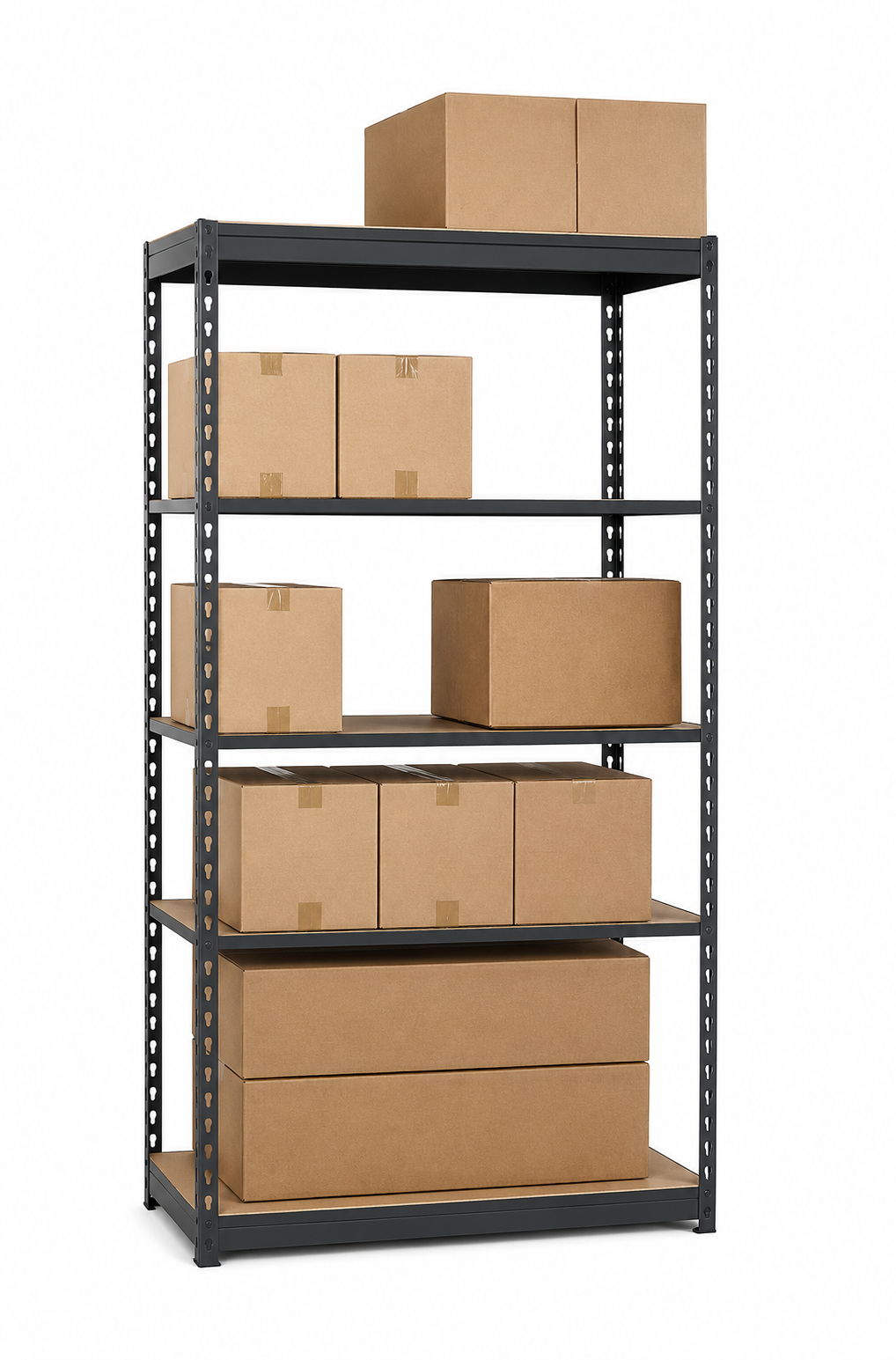 Boltless Rivet Shelving