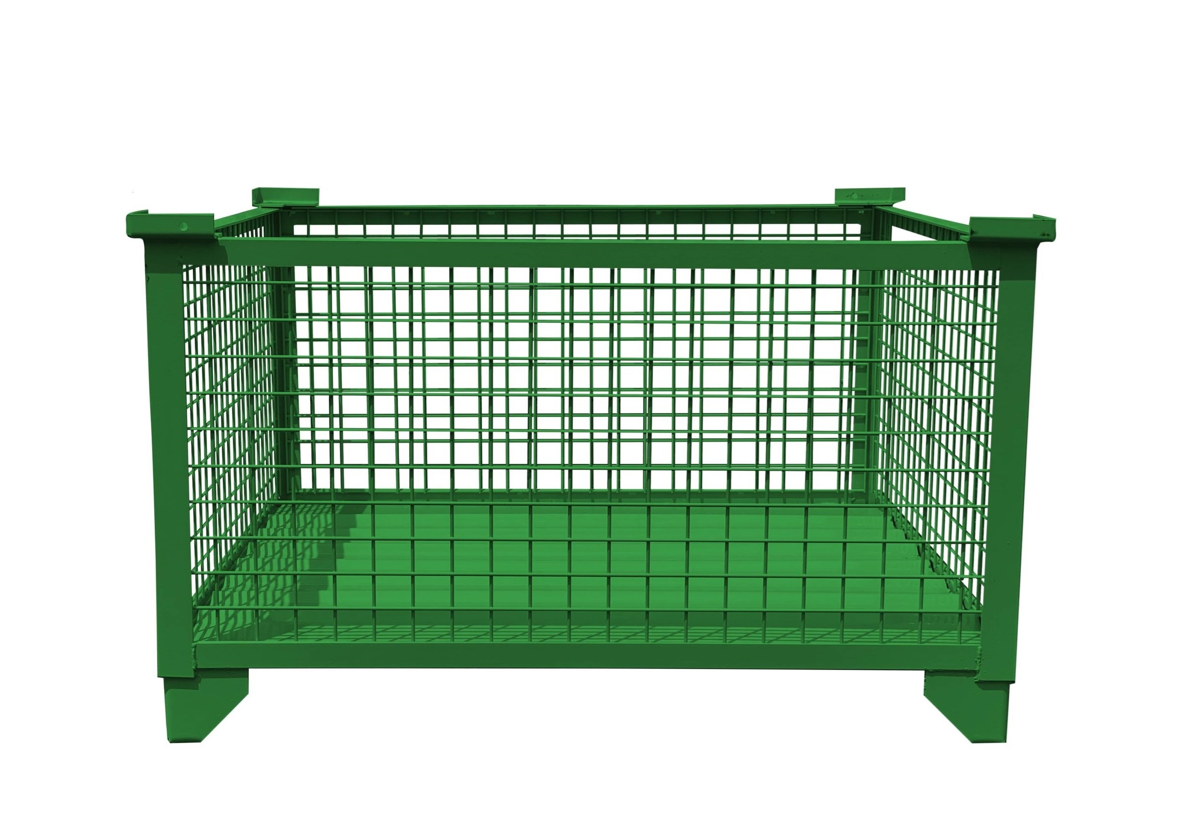 Rigid Wire Container No Drop Gate