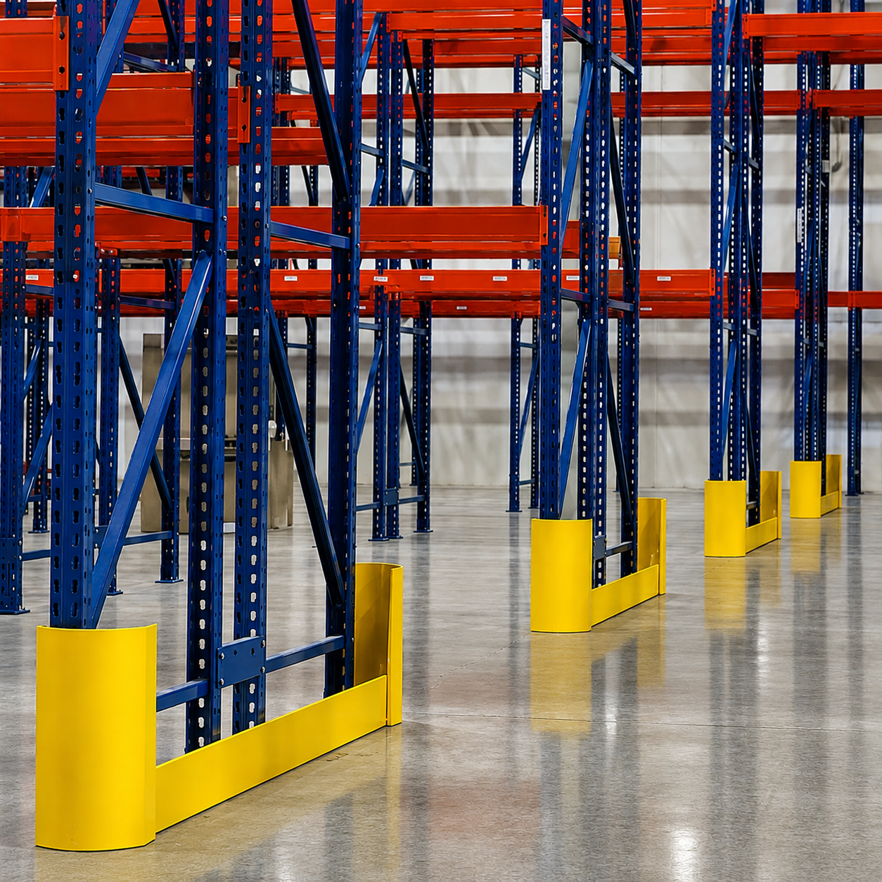 End of Aisle Protectors for Pallet Rack End of Aisle Protectors for Pallet Rack