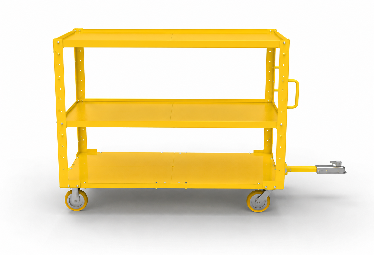 LSTRS-3872-20-2 Yellow Tugger Shefl Carts LSTRS-3872-20-2 Yellow Tugger Shefl Carts
