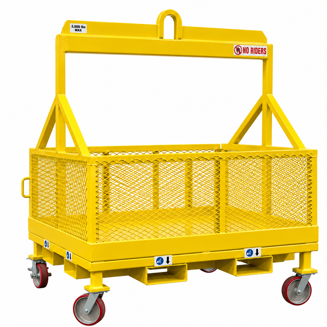 HB-6048-1PT Heavy Crane Hoist Baskets HB-6048-1PT Heavy Crane Hoist Baskets